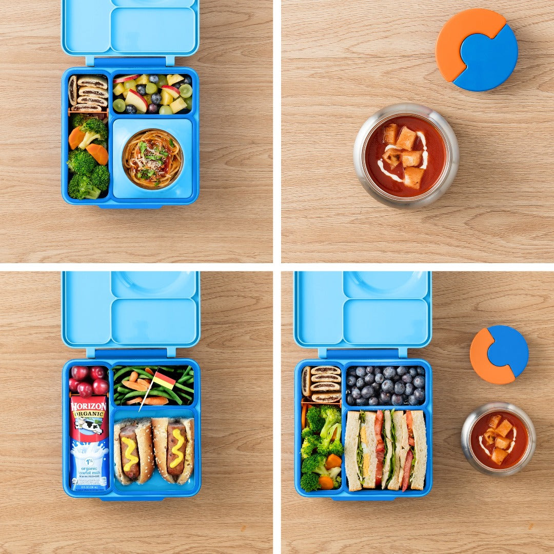 OmieBox Hot & Cold Lunch Box V2 - Sky Blue