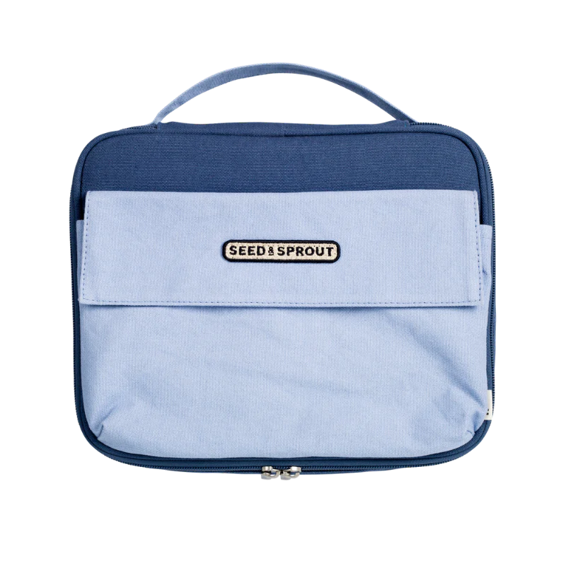 Seed & Sprout Insulated CrunchCase - Indigo