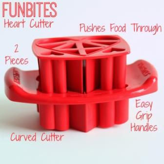 Funbites Sandwich Cutter - Hearts