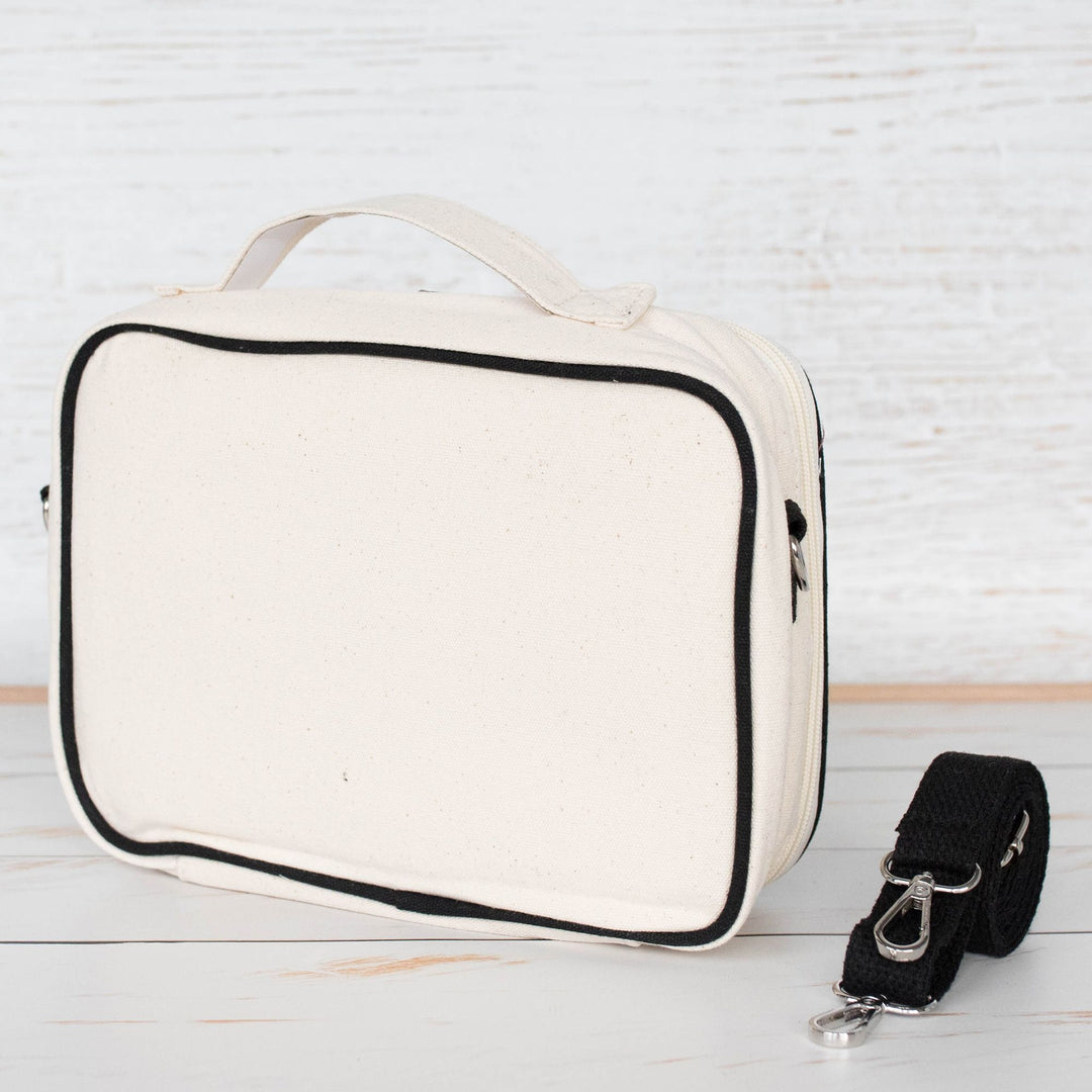 Organic Cotton Insulated Lunch Bag - Beagle