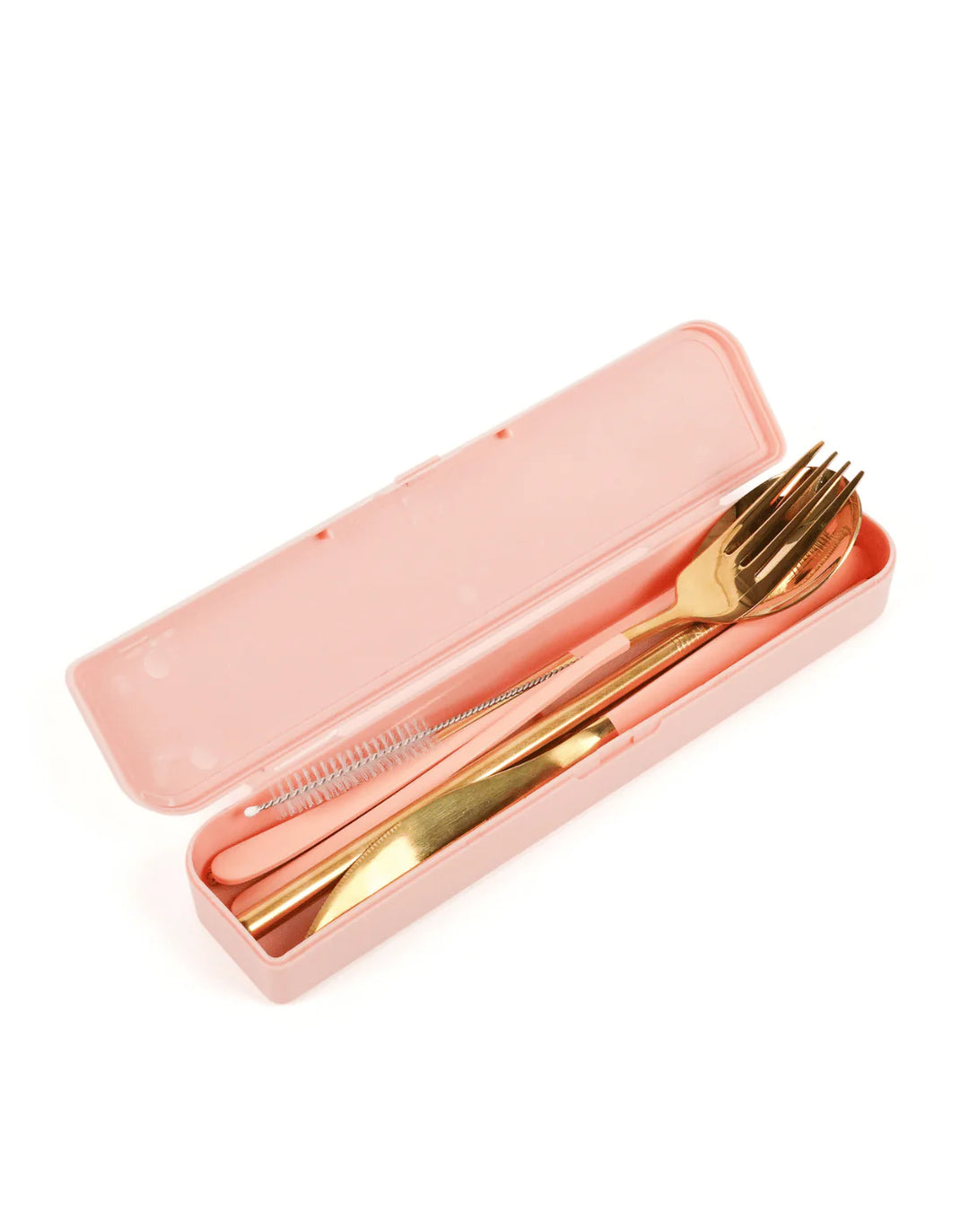 The Somewhere Co. Cutlery Kit - Gold/Blush