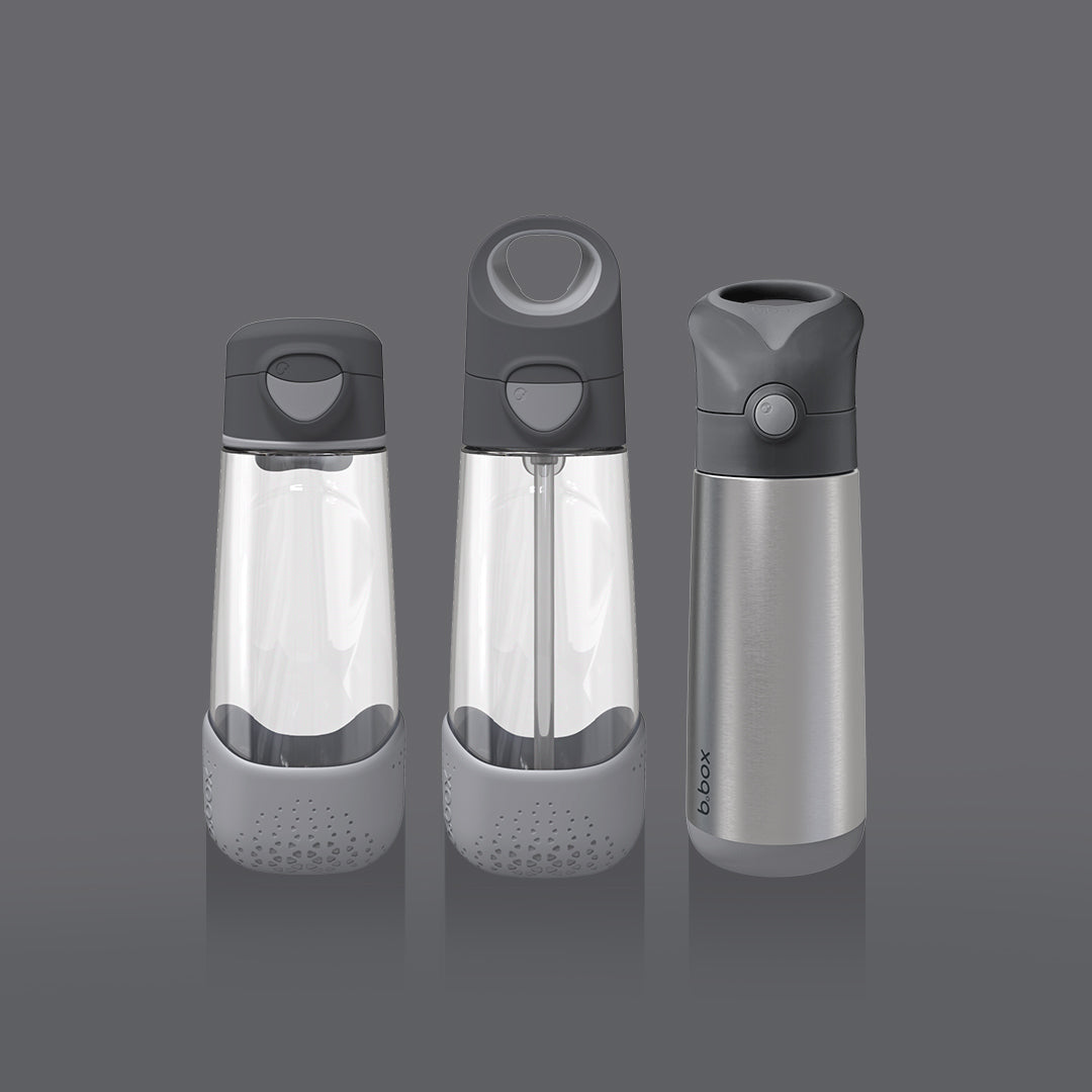 b.box Insulated Drink Bottle LARGE - Graphite