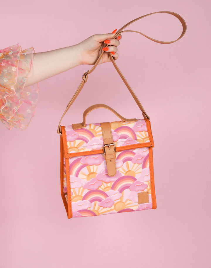 The Somewhere Co. Insulated Lunch Satchel - Here Comes The Sun