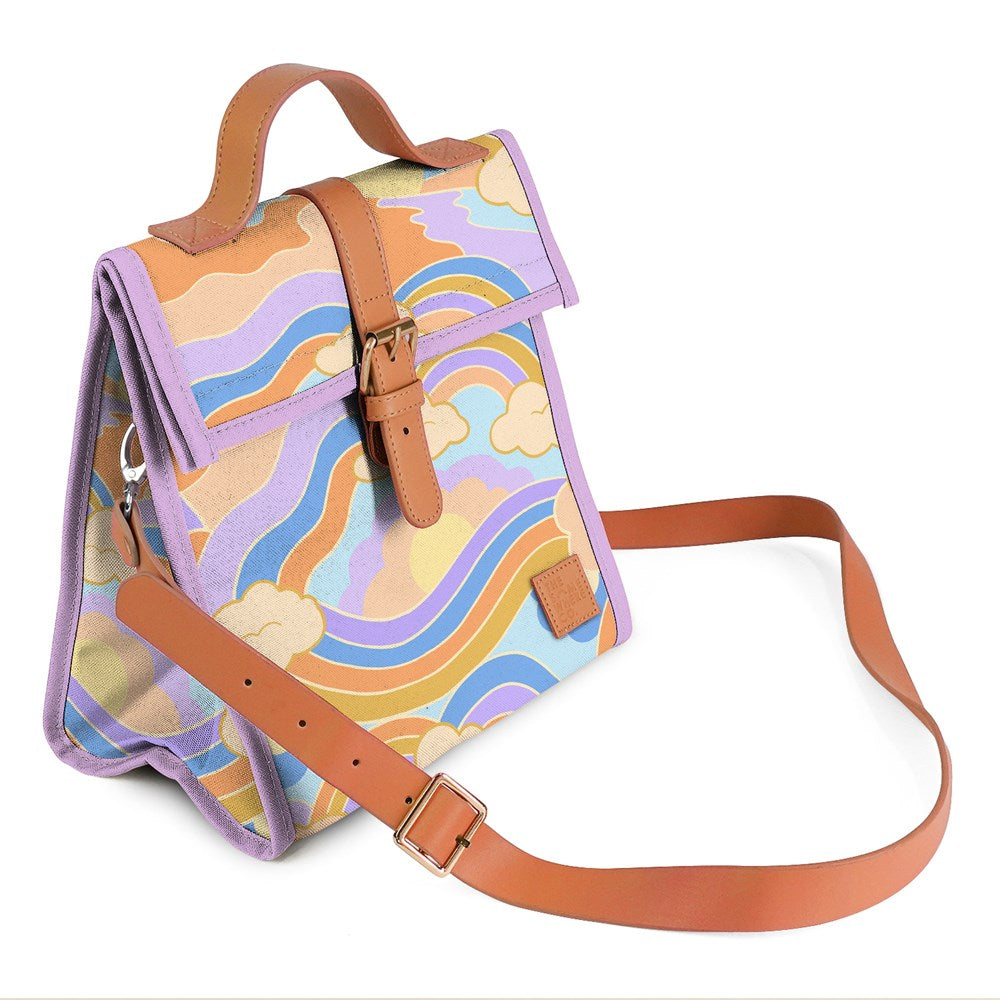 The Somewhere Co. Insulated Lunch Satchel - Honey Crumpet