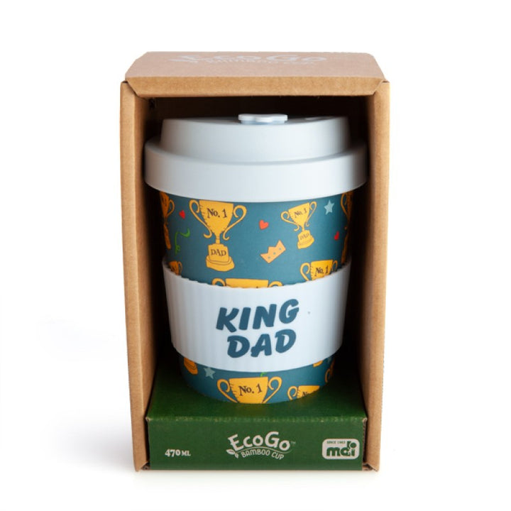 EcoGo Bamboo Travel Cup - King Dad