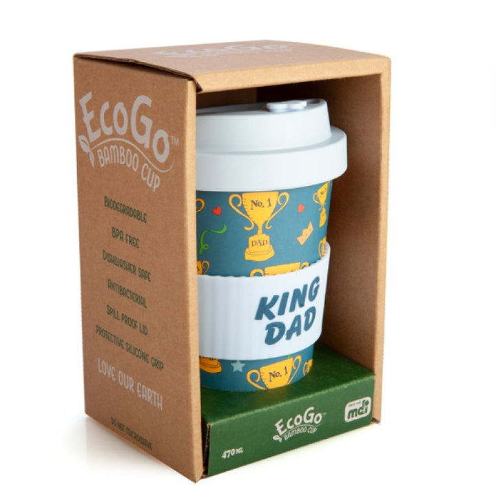 EcoGo Bamboo Travel Cup - King Dad