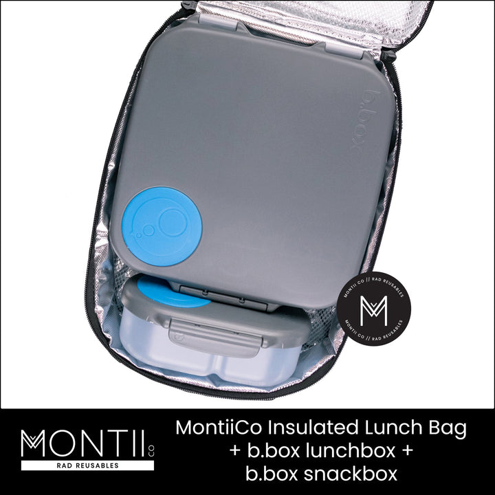 b.box Bento Lunch Box LARGE - Blue Slate