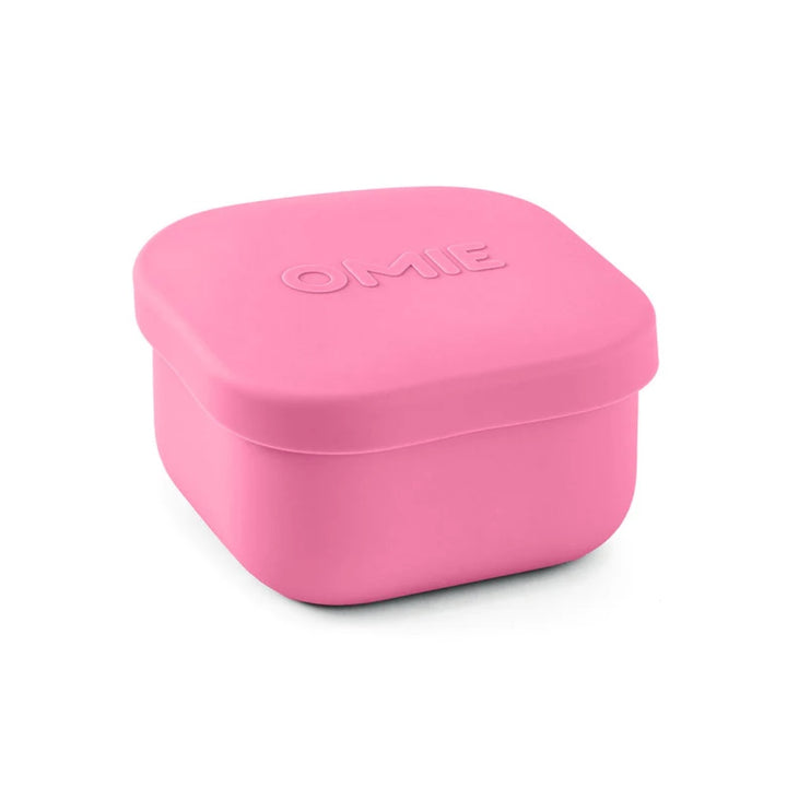 OmieBox OmieSnack Silicone Snack Box - Pink