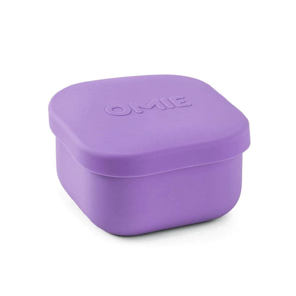 OmieBox OmieSnack Silicone Snack Box - Purple