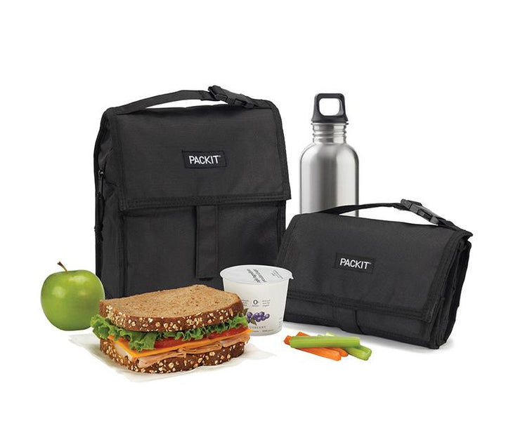 PackIt Freezable Lunch Bag - Black