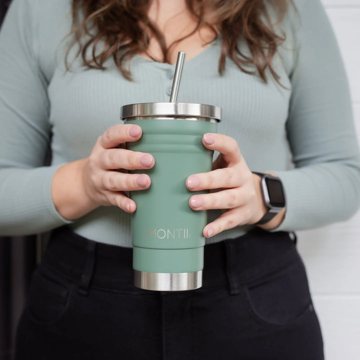 MontiiCo Insulated Smoothie Cup - Sage