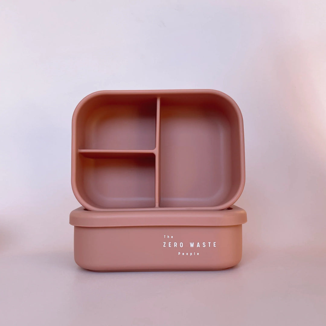 Silicone Bento Mini Box - Dusty Pink