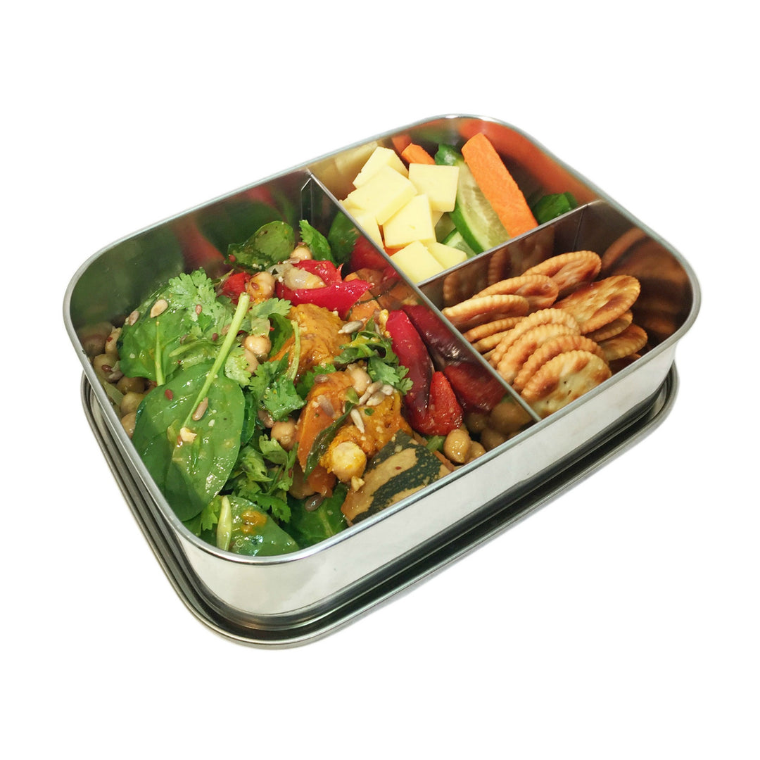 Sustain-A-Bento Trio Stainless Steel Lunch Box