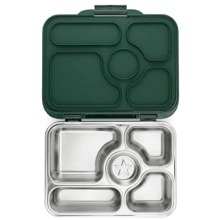 Yumbox Presto Stainless Steel Bento Box - Kale Green
